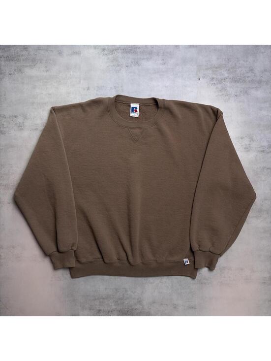 Russell Athletic Other - Vintage Light Brown Russell Athletic Boxy Crewneck Sweater